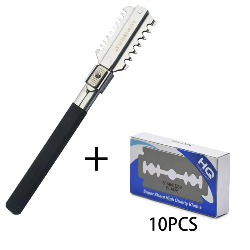 Beard Trimmer - Pisau cukur rambut Manual, pisau cukur