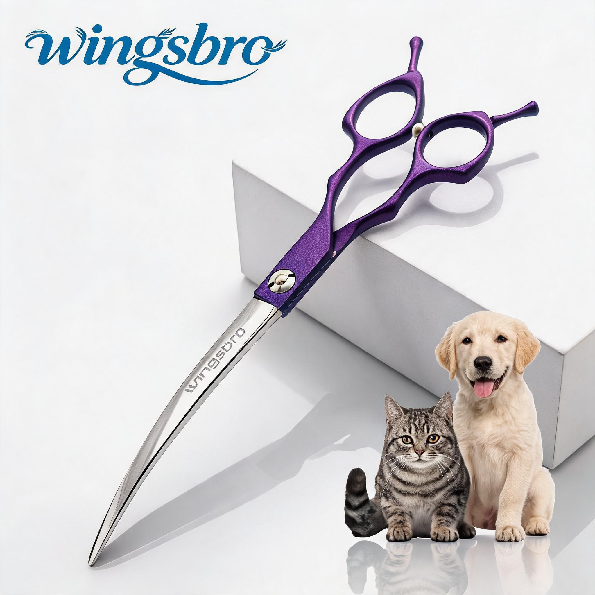 Grooming Scissors - Gunting perawatan anjing profesional 7 inci