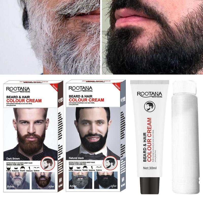 Shaving Cream - 2 buah/set Fashion pewarna rambut pria,
