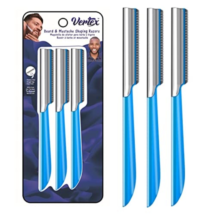Mens Grooming Travel Kit - Alat Cukur Jenggot, Pisau Cukur Kumis,