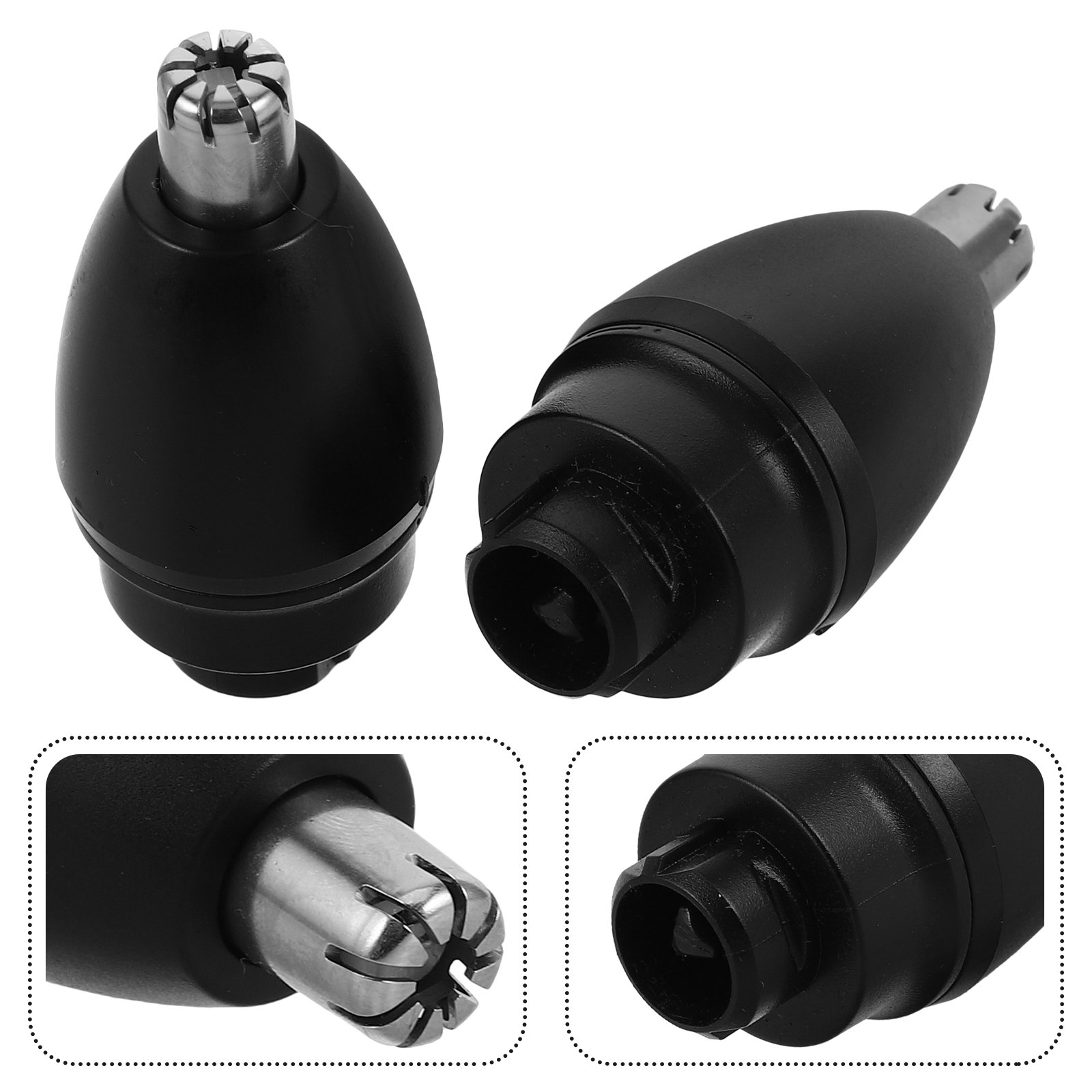 Nose Trimmer - 2 Buah Kepala Pemangkas Bulu Hidung