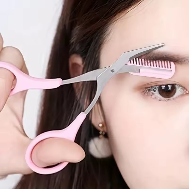 Electric Razor - Gunting Alis Aman dengan Sisir, Pemangkas