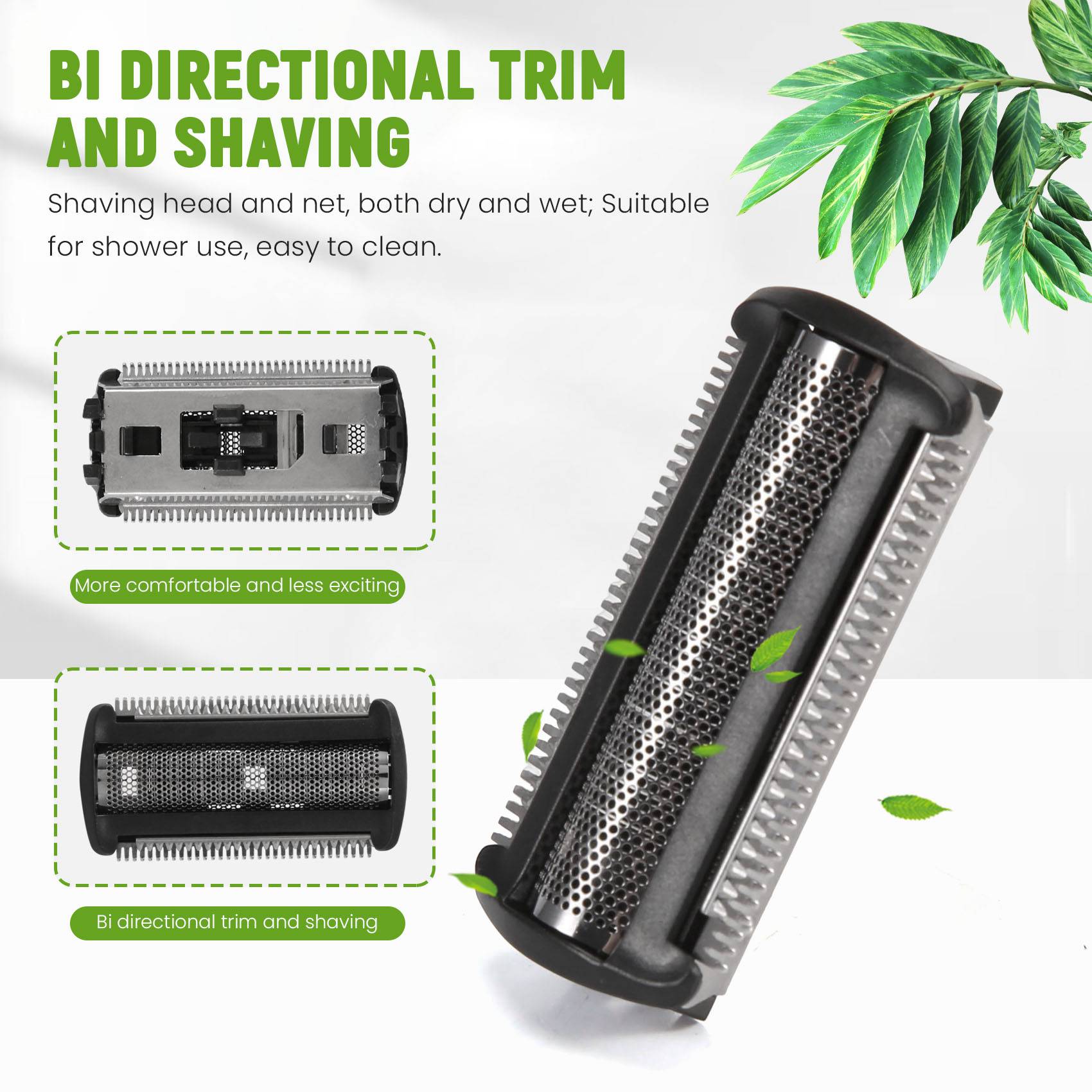 Body Trimmer - 5 Pak Pengganti Foil Kepala Pencukur