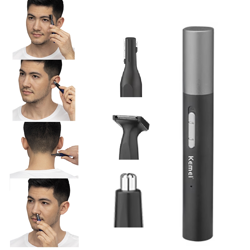 Grooming Kit - Kemei Pro Pemangkas Bulu Hidung Isi