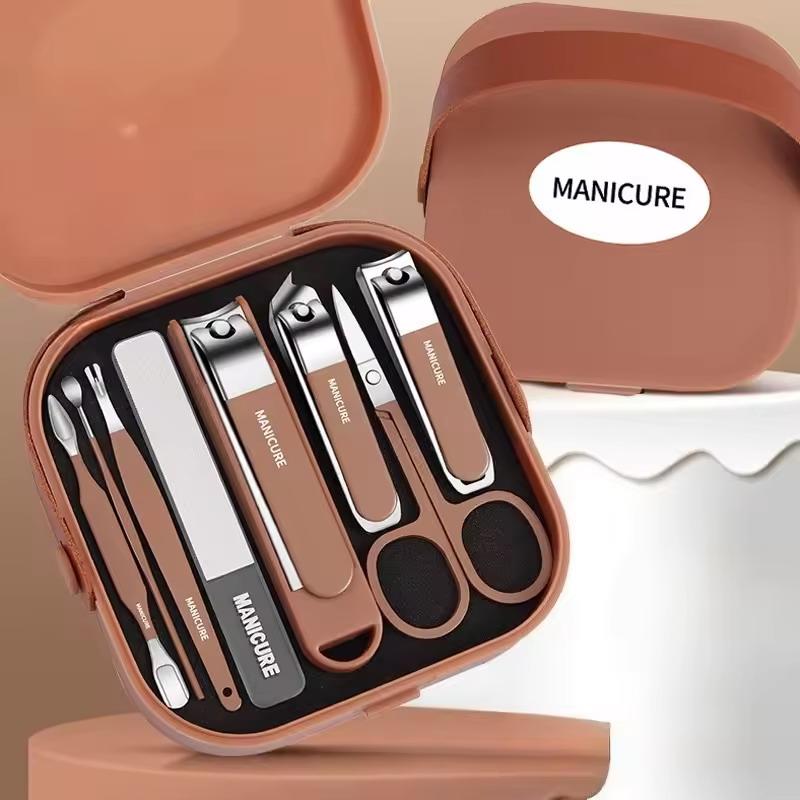 Mens Grooming Travel Kit - Kit Perawatan Kuku Set Manikur Anti