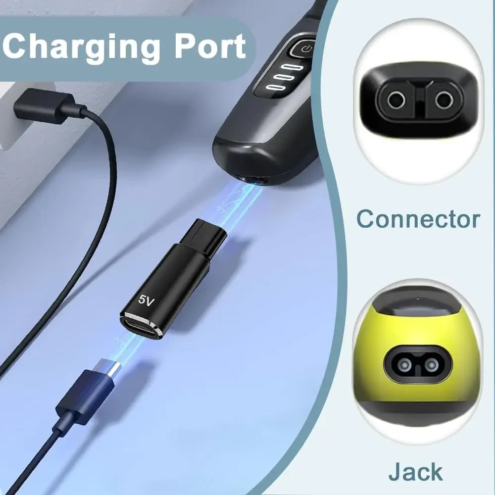 Beard Trimmer - Pengisi Daya Alat Cukur 5V Adaptor
