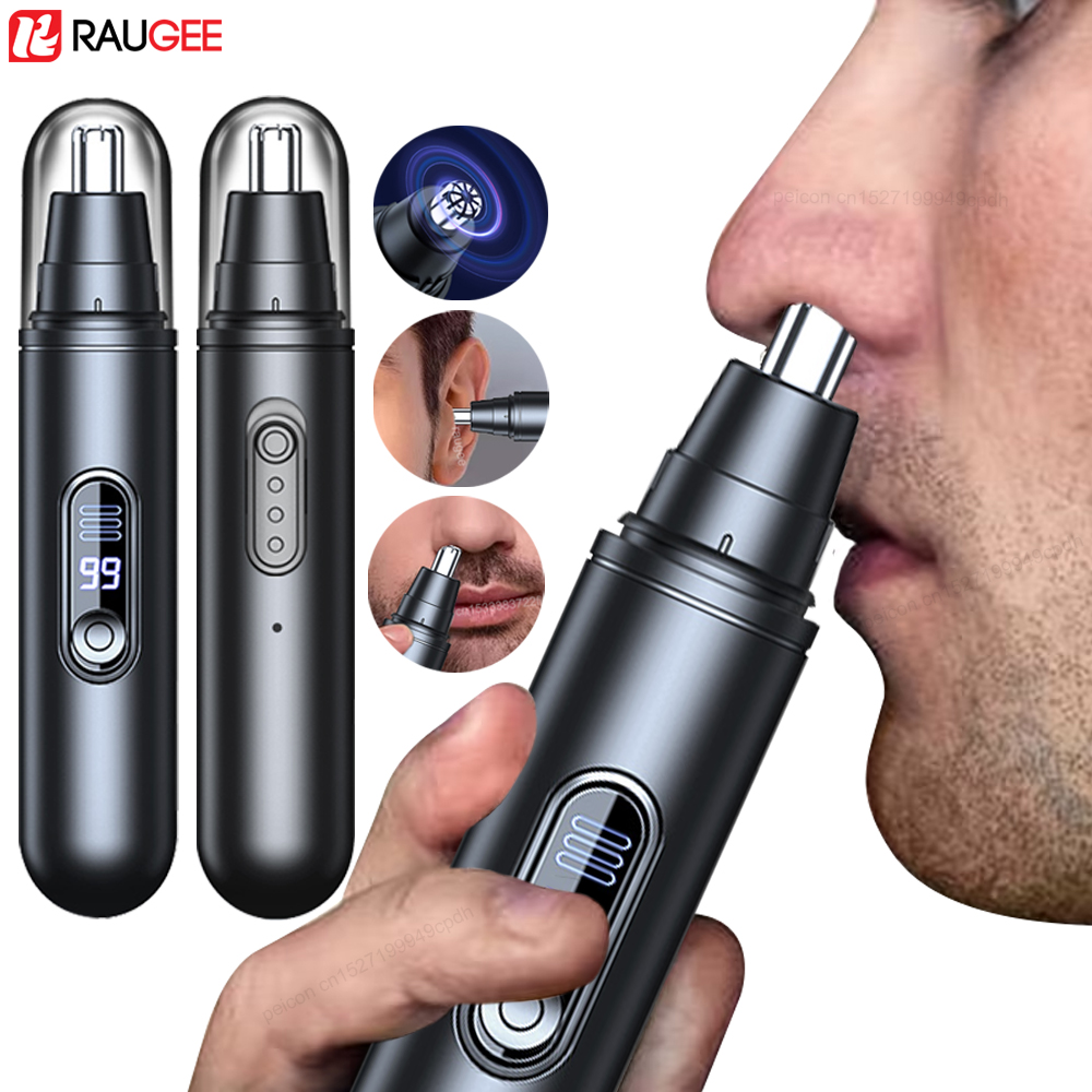 Nose Trimmer - Pemangkas Rambut Hidung Elektrik USB Isi