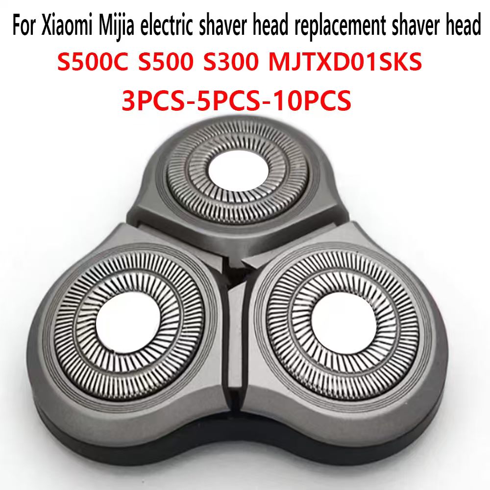 Electric Shaver Rotary - 3-5-10 buah untuk Xiaomi Mijia S500C