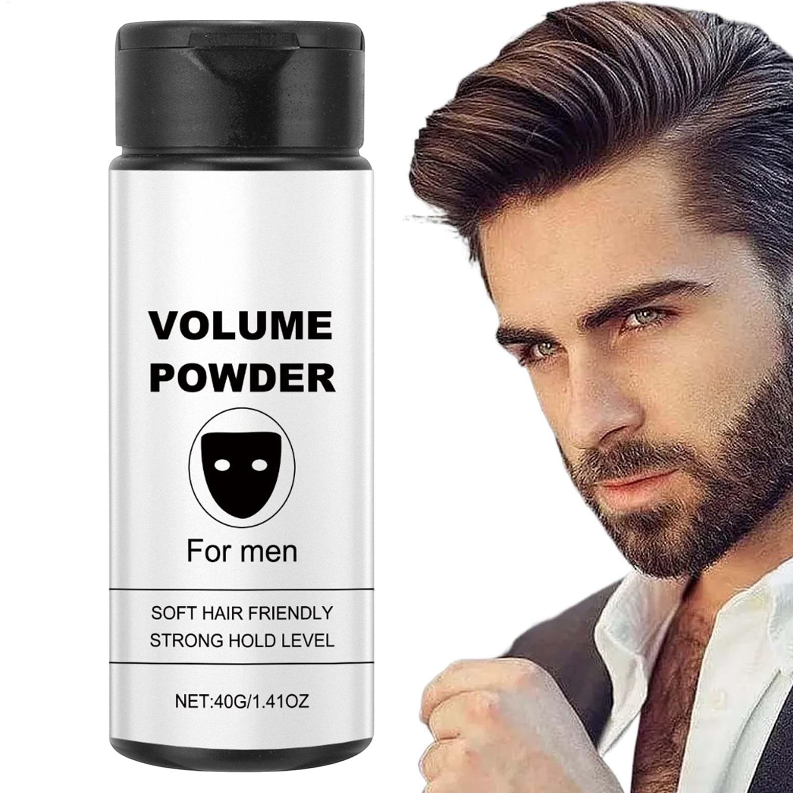 Men'S Grooming Hairstyles - Bedak Tekstur Penambah Volume Rambut Pria,