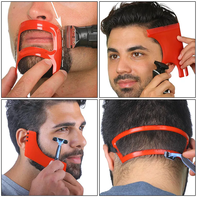 2/4 buah sisir pemangkas rambu - Beard Trimmer ulasan dan harga