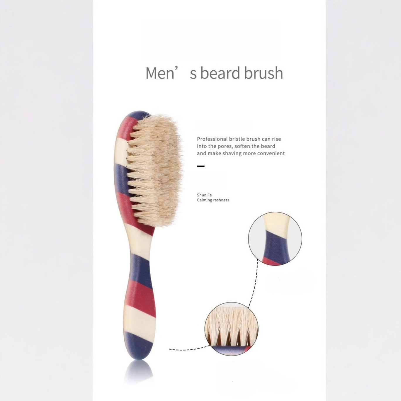 Sikat Rambut Pria untuk Memben - Grooming Kit ulasan dan harga