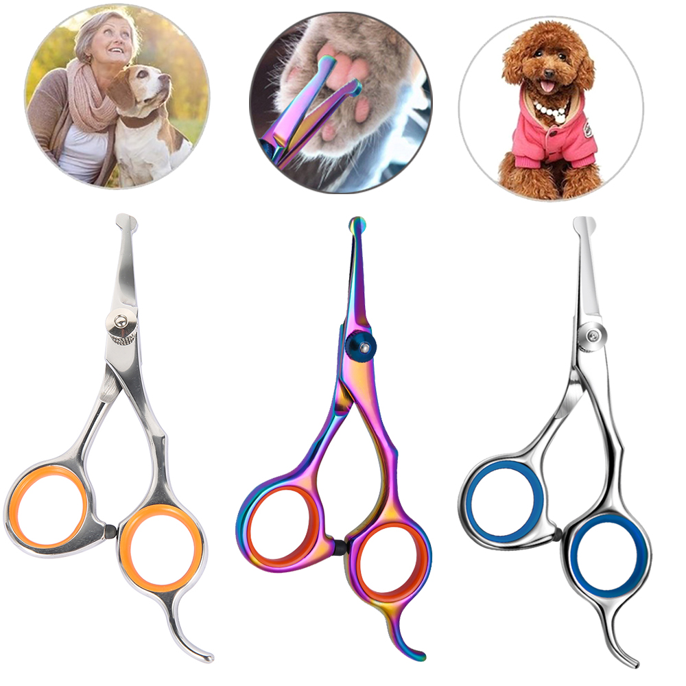 Gunting Hewan Peliharaan Kepal - Grooming Scissors ulasan dan harga