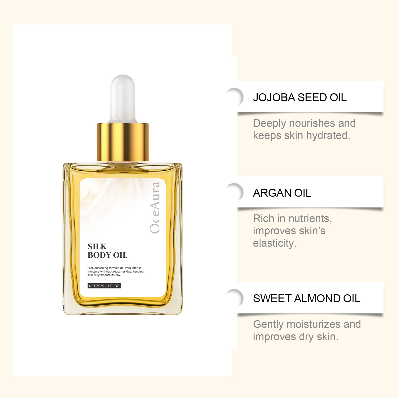 Minyak Tubuh Almond Manis & Va - Shaving Cream ulasan dan harga