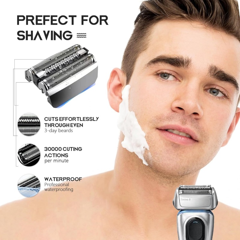 Kepala Pengganti Pisau Cukur 8 - Electric Razor ulasan dan harga