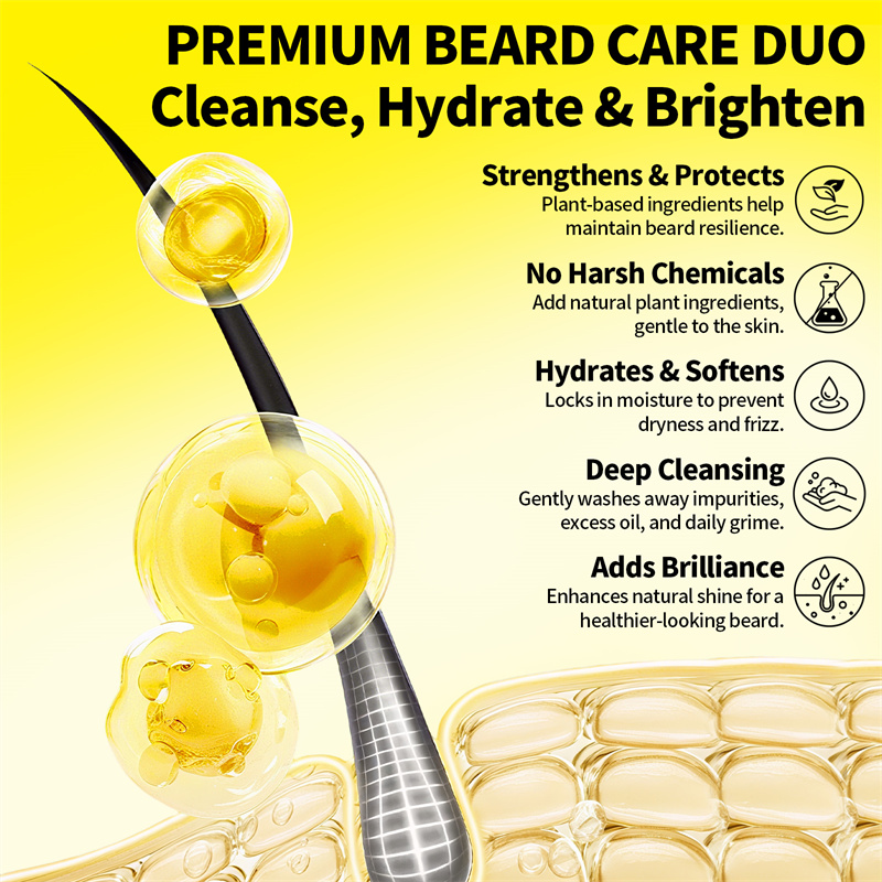 Kit Minyak Jenggot Pria, Krim  - Grooming Kit ulasan dan harga