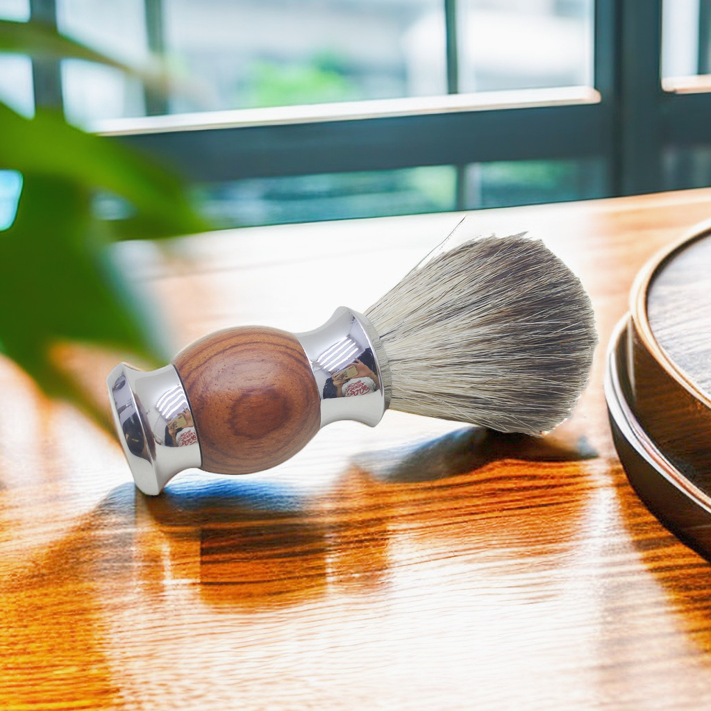 Set Pisau Cukur Gagang Kayu Ro - Beard Trimmer ulasan dan harga