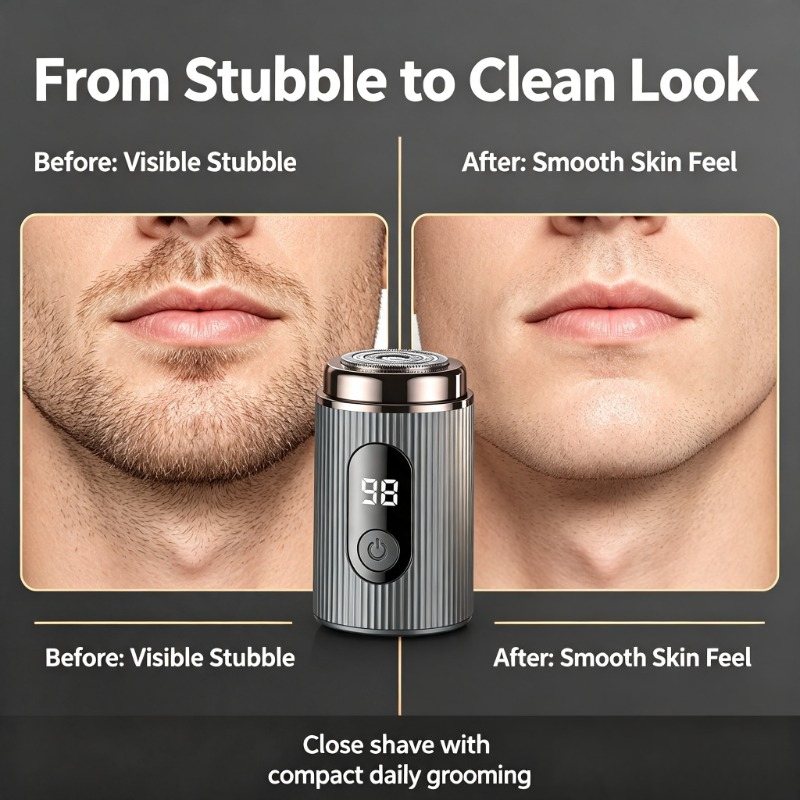 2026 Alat Cukur Elektrik Mini  - Mens Grooming Travel Kit ulasan dan harga