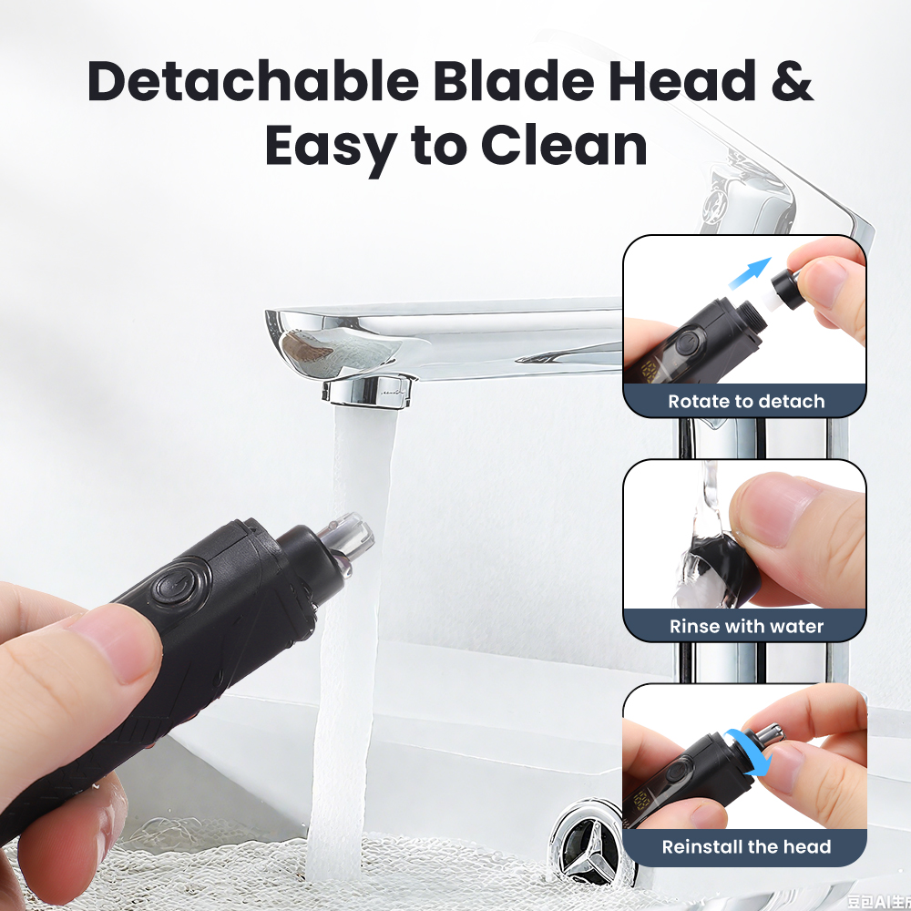 Pemotong Rambut Hidung Elektri - Nose Trimmer ulasan dan harga