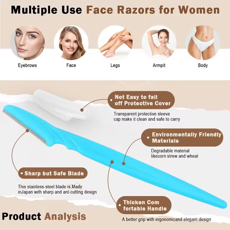 5/10/30/40pcsbrow Razor dan Pi - Aftershave ulasan dan harga
