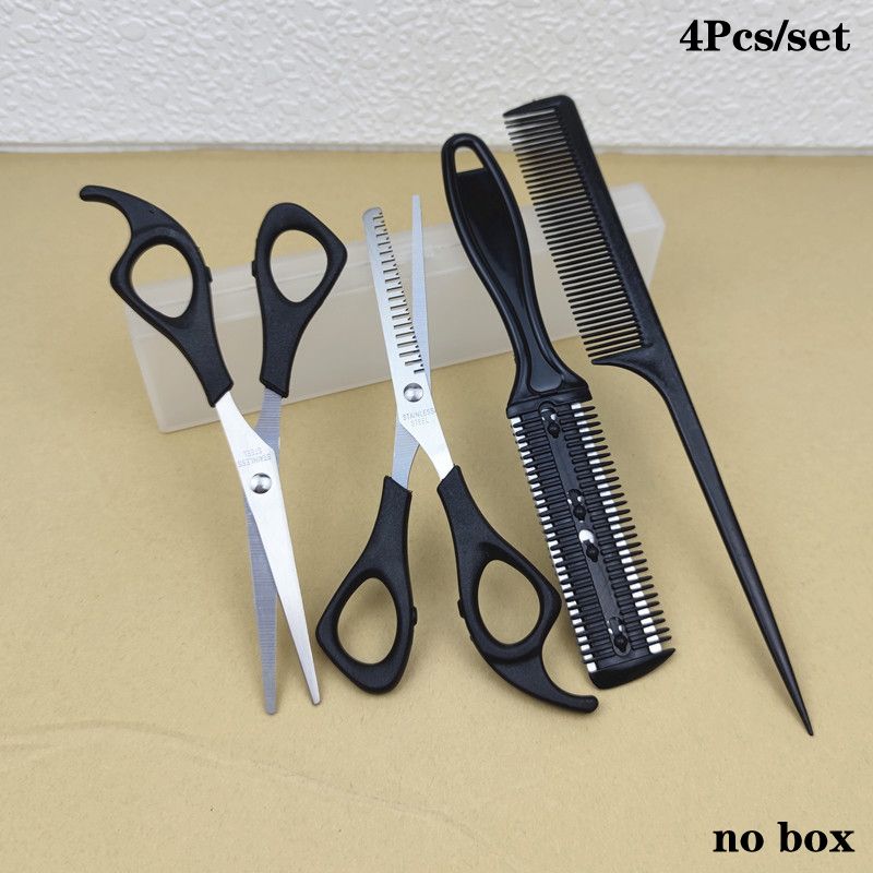 Baru 【4 Buah Gunting Rambut Gu - Grooming Scissors ulasan dan harga