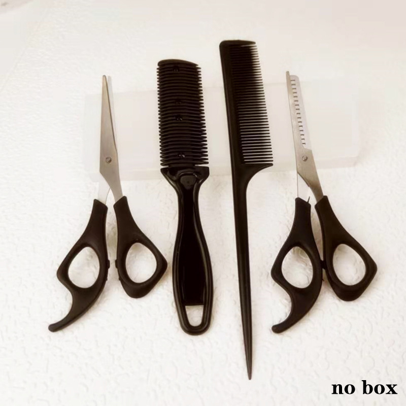 Baru 【4 Buah Gunting Rambut Gu - Grooming Scissors ulasan dan harga