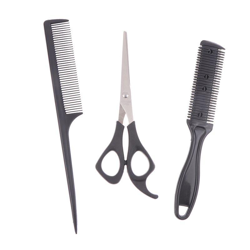 Baru 【4 Buah Gunting Rambut Gu - Grooming Scissors ulasan dan harga