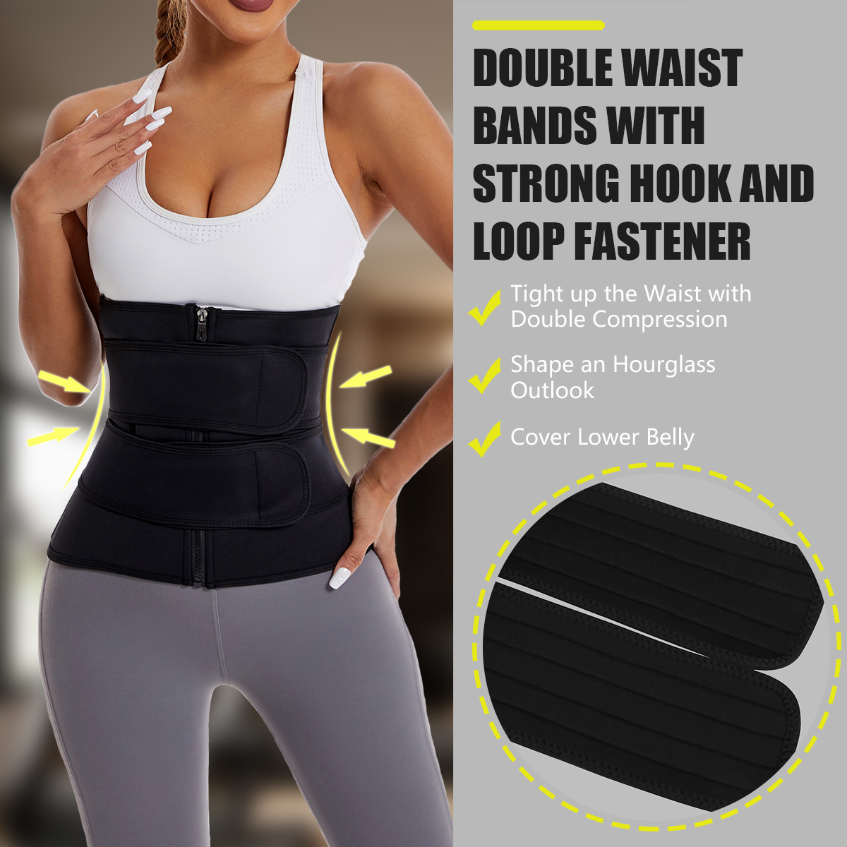 Sabuk Pelatih Pinggang Wanita  - Body Trimmer ulasan dan harga