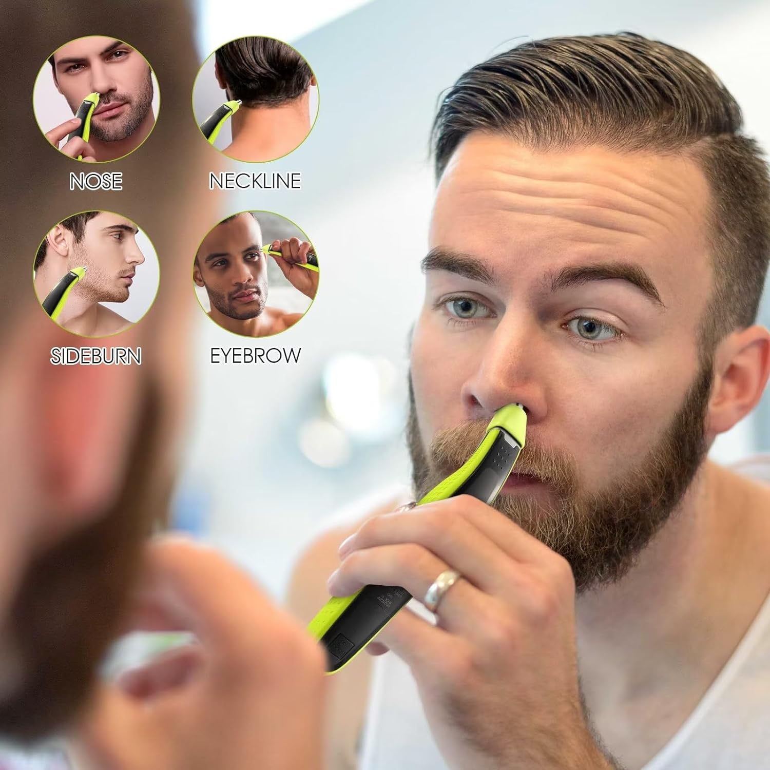 YUKU pencukur elektrik hibrida - Electric Shaver Rotary ulasan dan harga