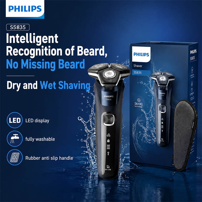 Philips S5835 Alat Cukur Elekt - Mens Grooming Travel Kit ulasan dan harga