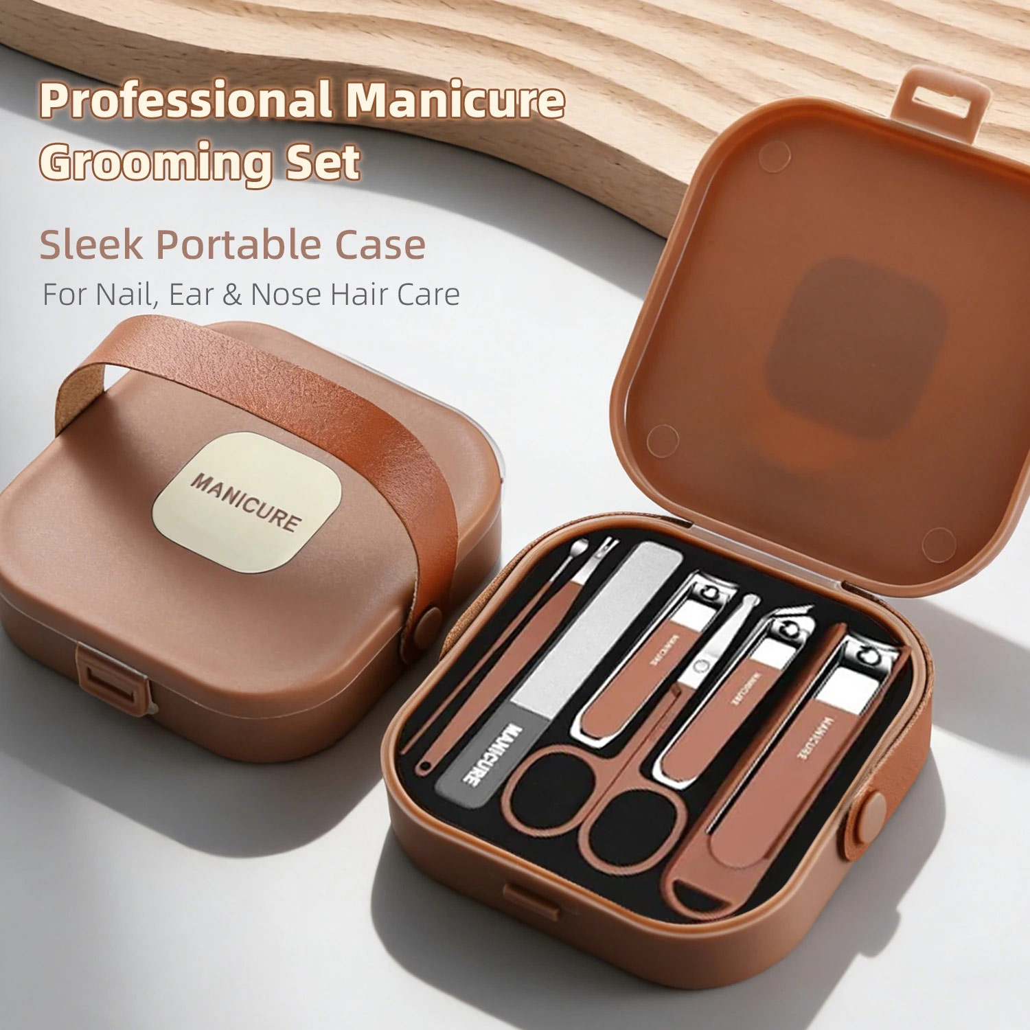Perlengkapan Perawatan Kuku An - Mens Grooming Travel Kit ulasan dan harga