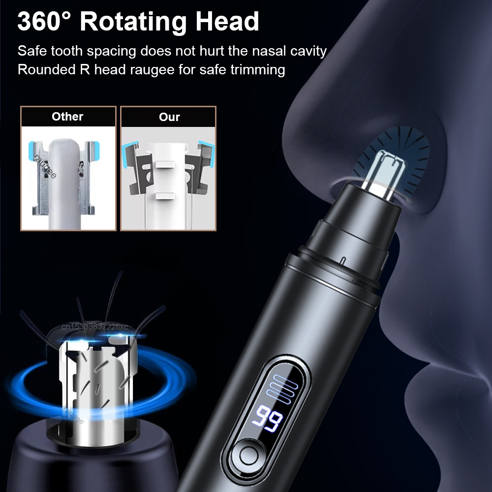 Pemangkas Rambut Hidung Elektr - Nose Trimmer ulasan dan harga