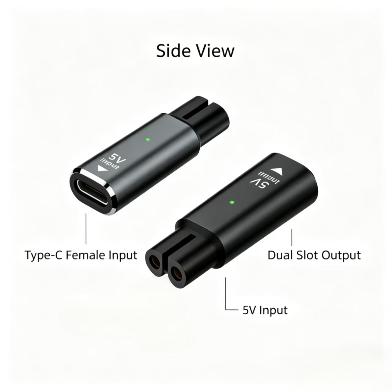 Adaptor USB-C betina ke dua sl - Electric Shaver Rotary ulasan dan harga