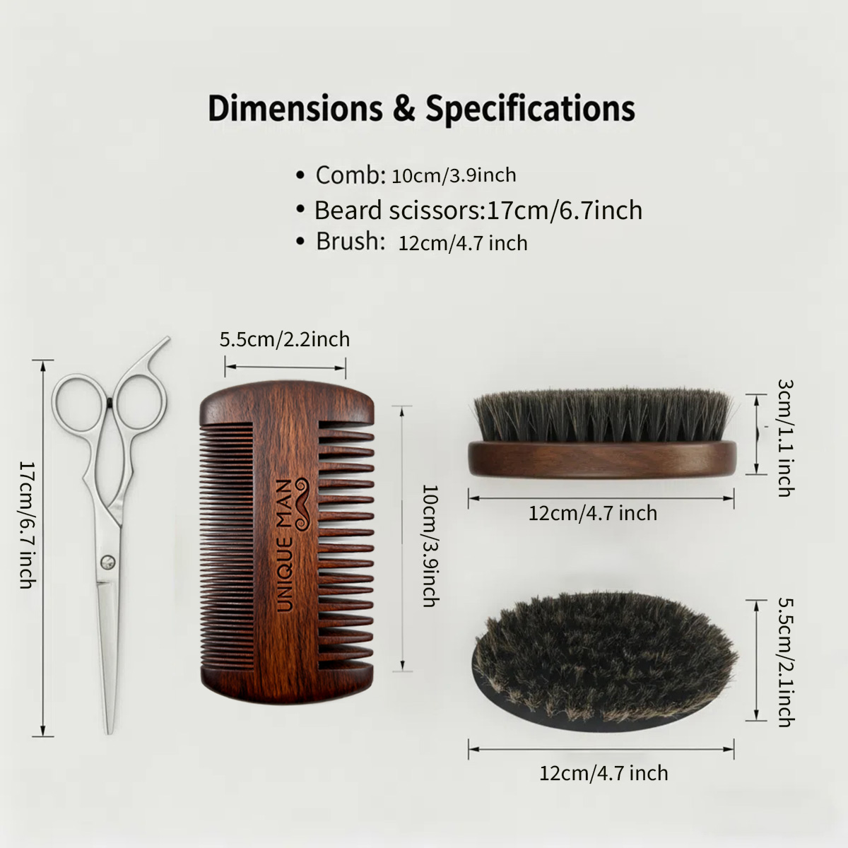 Set Jenggot Pria UNIK MAN, Sik - Grooming Kit ulasan dan harga