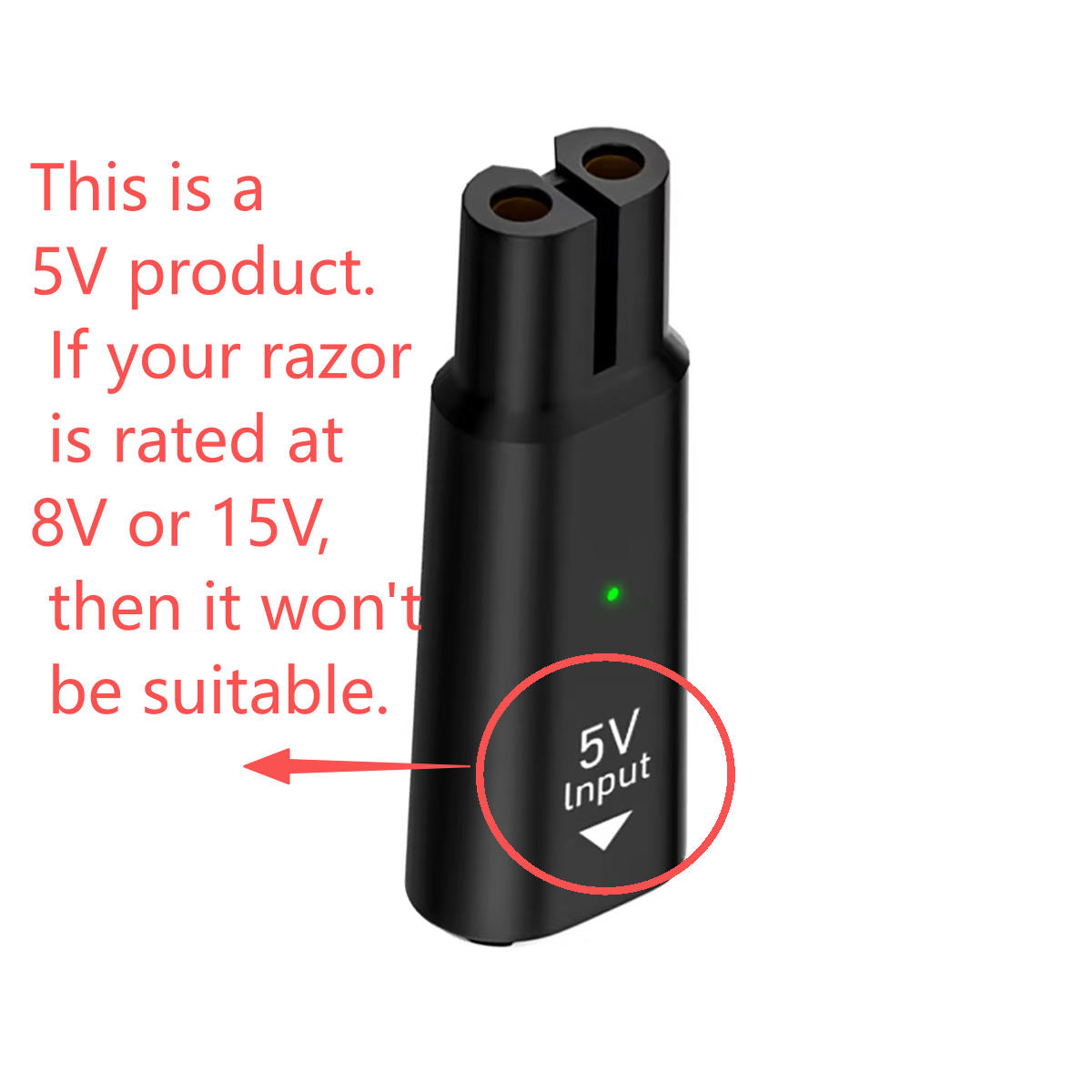 Adaptor Pengisian Daya USB Tip - Electric Shaver Rotary ulasan dan harga