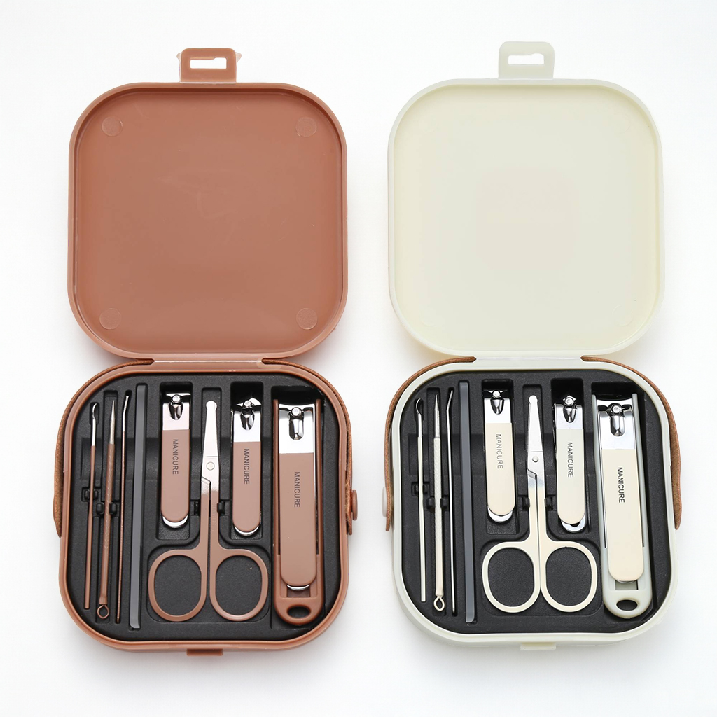Kit Perawatan Kuku Set Manikur - Mens Grooming Travel Kit ulasan dan harga
