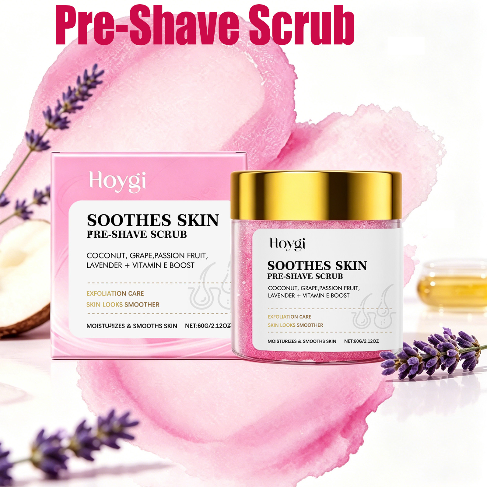 Scrub Pra-Cukur Pengelupas Lem - Shaving Cream ulasan dan harga